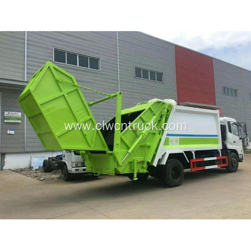 Guaranteed100% Dongfeng 12cbm Solid Waste Compactor Truck